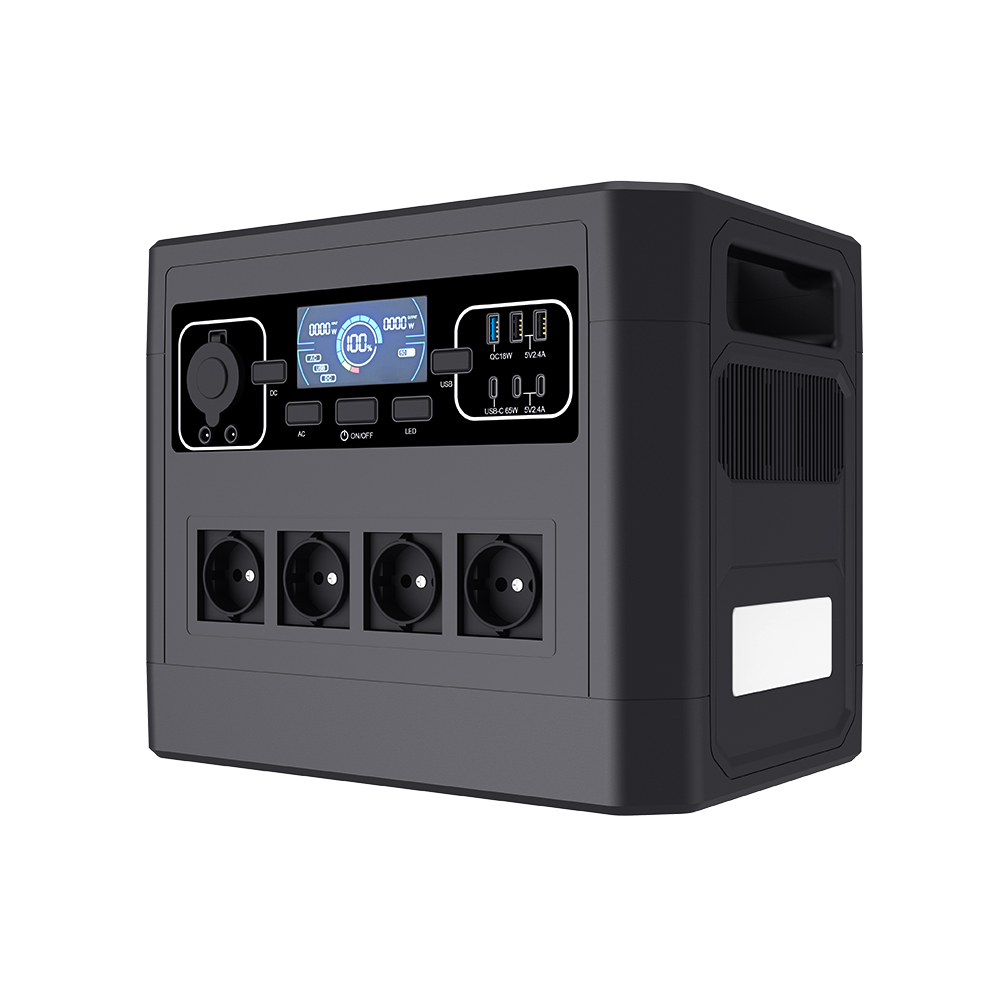 Portable Power Station 2000W Lifepo4 - Generatore da campeggio portatile con batteria
