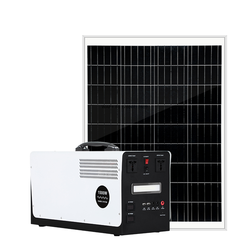 Portable Power Station 500W - Generatore solare portatile 500w 1000w 1500w