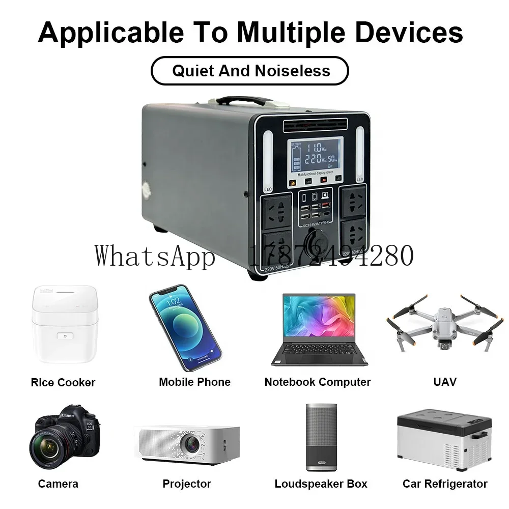 Portable Power Station 1000W - Prese CA/CC da 1000 W 1200