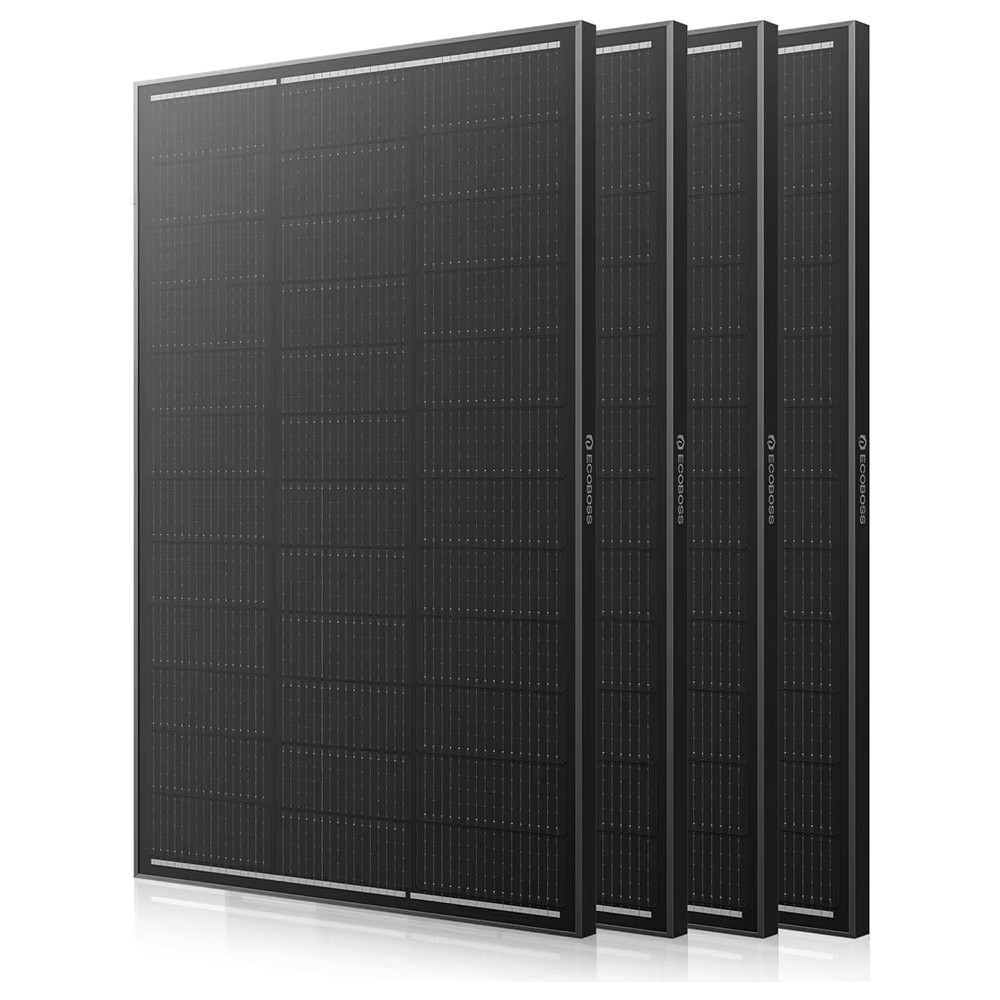 Solar Panel 400W Rigid Monocrystalline - Pannello Solare ECOBOSS 400W/200W/100W Tipo N