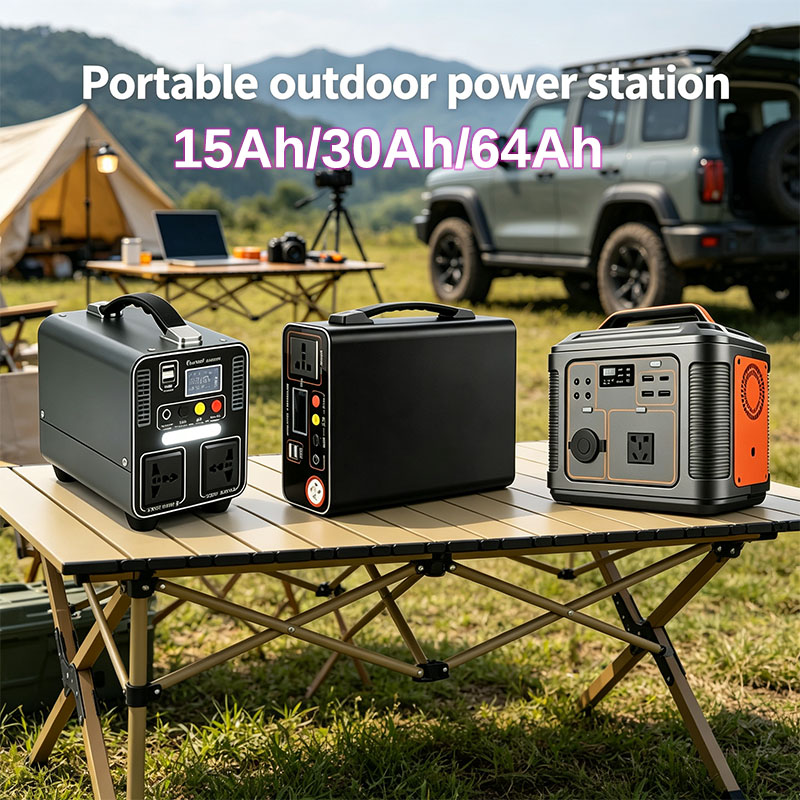 Portable Power Station 300W Camping - Stazione di alimentazione portatile da 300