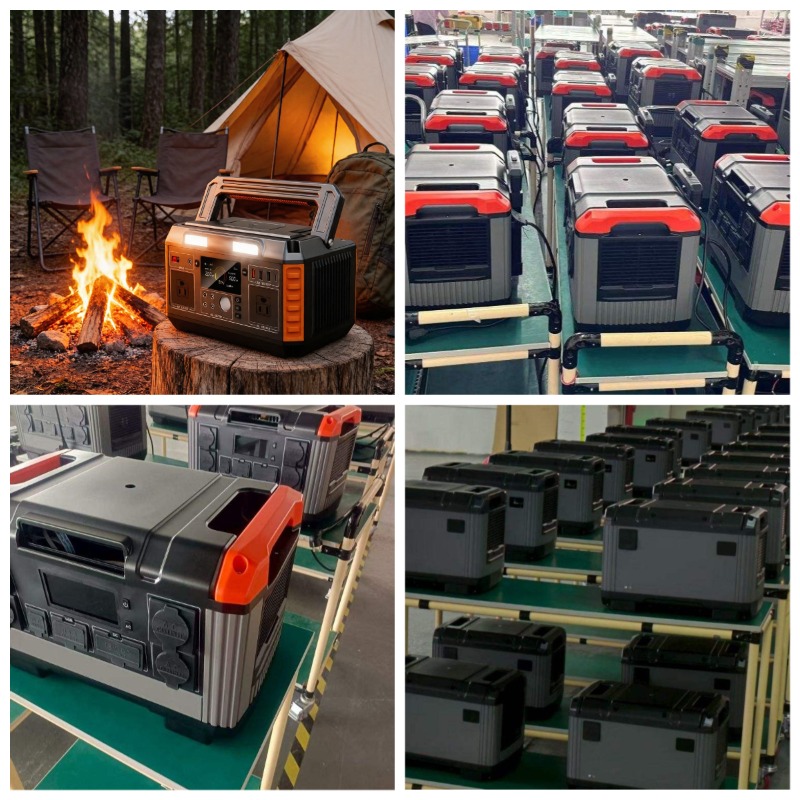 Portable Power Station 500W - Stazione di Alimentazione Portatile 220V 500W,