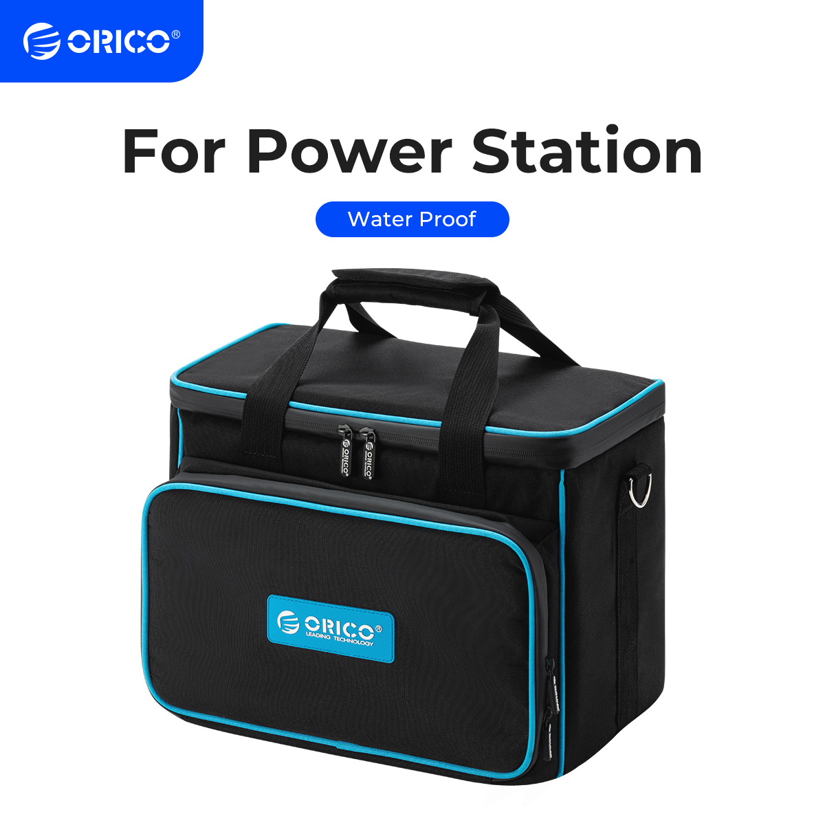 Portable Power Station 500W - Borsa portaoggetti per centrale elettrica portatile