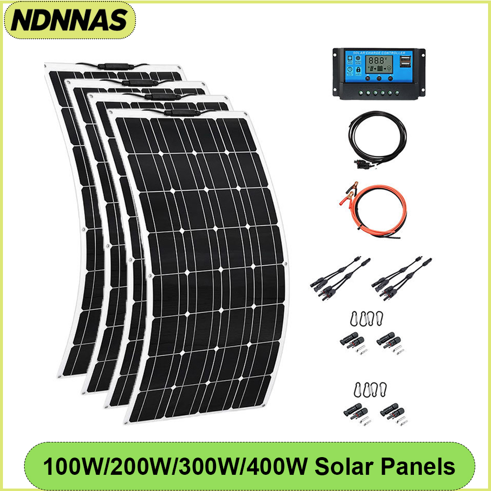 Solar Panel 400W Rigid Monocrystalline - Pannello Solare Flessibile Tipo N 18BB