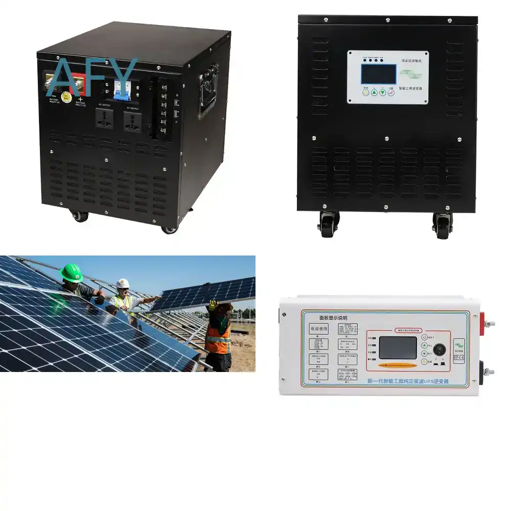 Portable Power Station 1000W Pure Sine - Sistema Generatore Solare per Inverter Ibrido