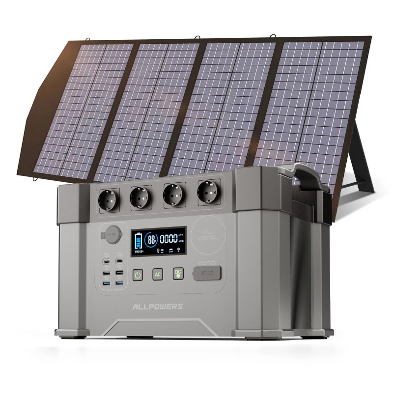 Power Station With 30A Rv Outlet - ALLPOWERS Powerstation 2400W Alimentatore per accumulo