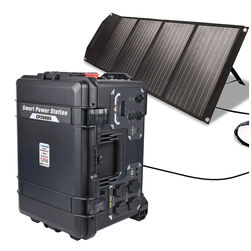 Solar Generator 3000W - Generatore solare al litio con protezione