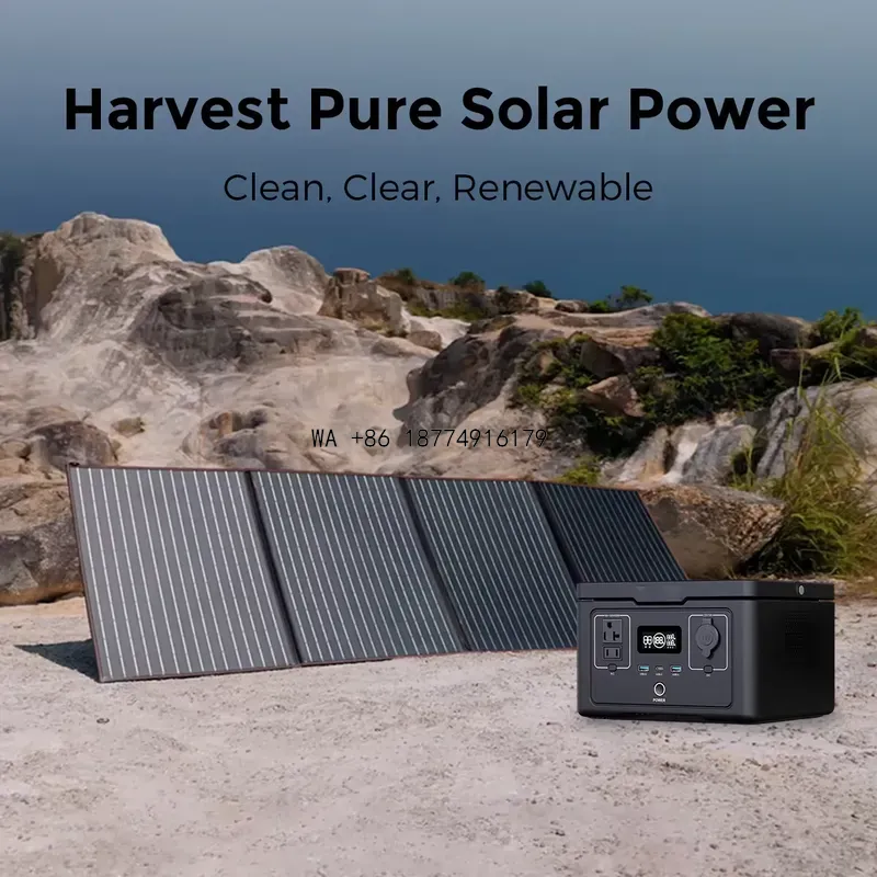 Portable Power Station 600W Ups - wmwmnu Sistema di Energia a Ricarica