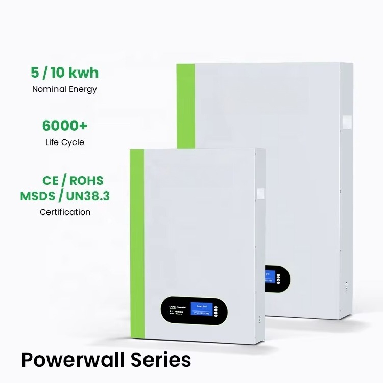 Home Backup Battery 10Kwh Lifepo4 - Batteria Solare a Parete al Litio