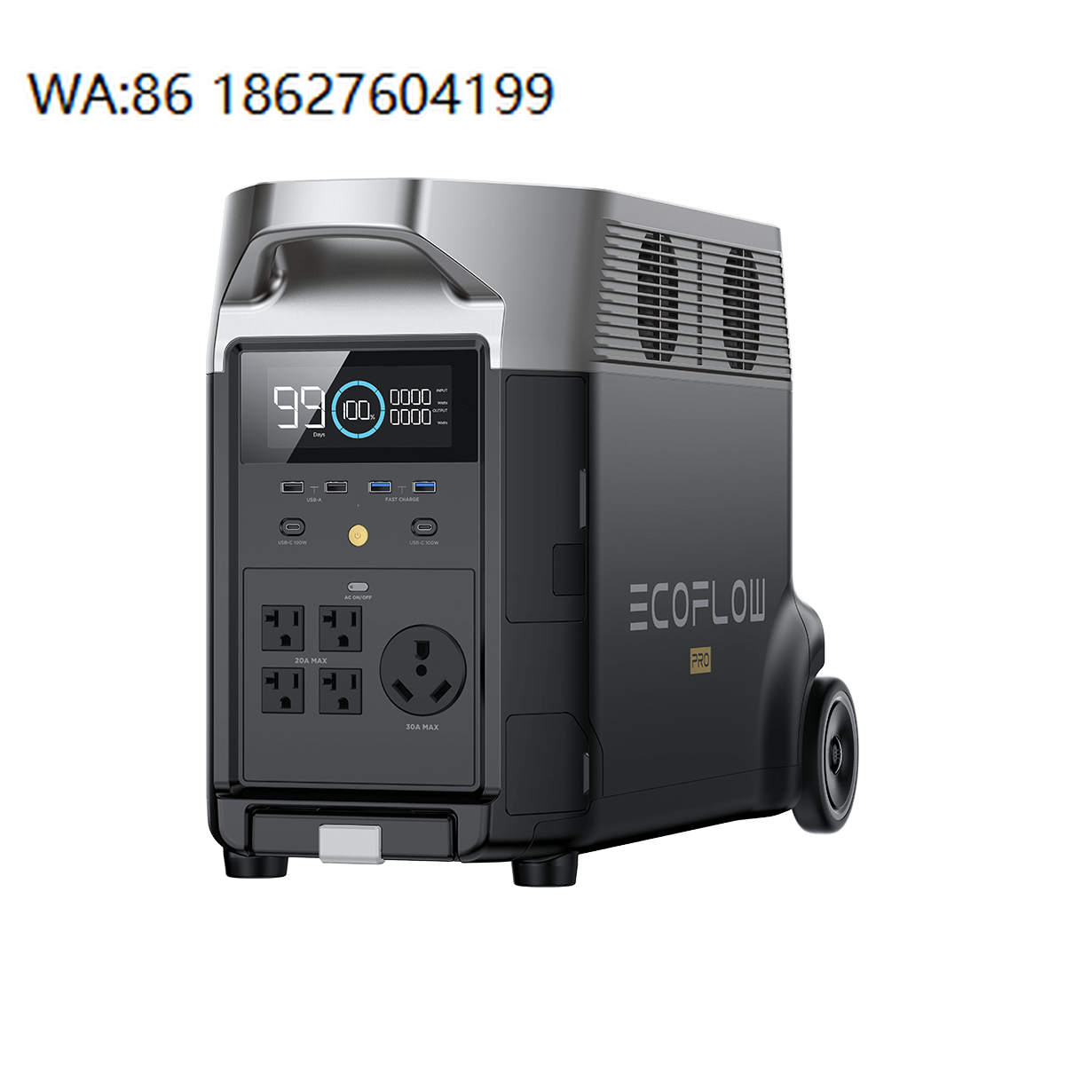 Portable Power Station 500W - Generatore Solare Portatile 500W 500Wh, Stazione