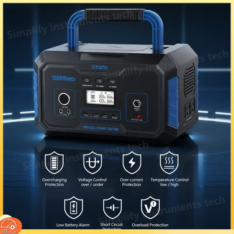 Generatore Solare Portatile da - Portable Power Station 1000W Pure Sine recensione e prezzo