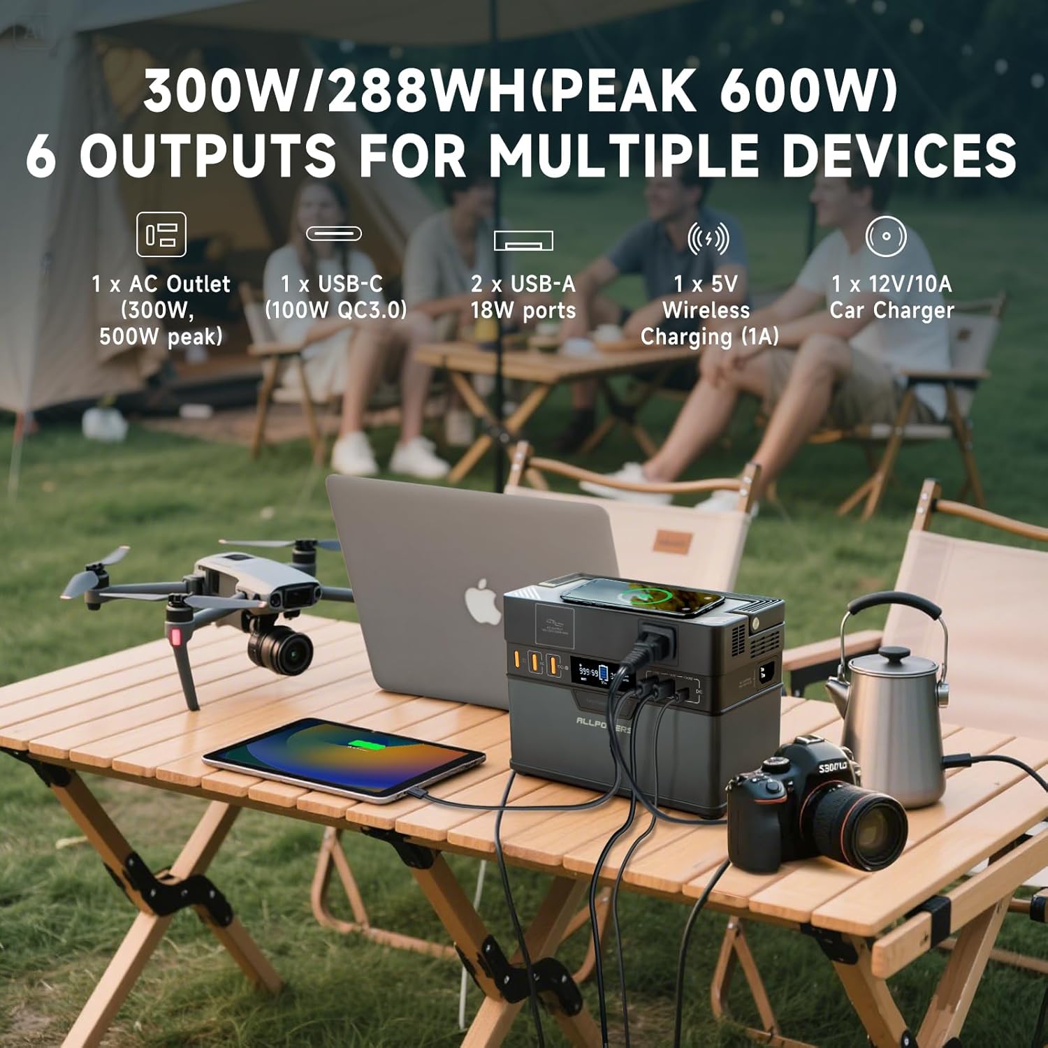 ALLPOWERS S300 PLUS Centrale e - Portable Power Station 1000W recensione e prezzo