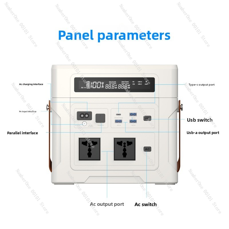 Centrale Elettrica Portatile d - Portable Power Station 1000W recensione e prezzo