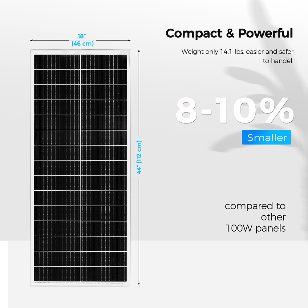 Pannello Solare Rigido 100W, M - Solar Panel 400W Rigid Monocrystalline recensione e prezzo