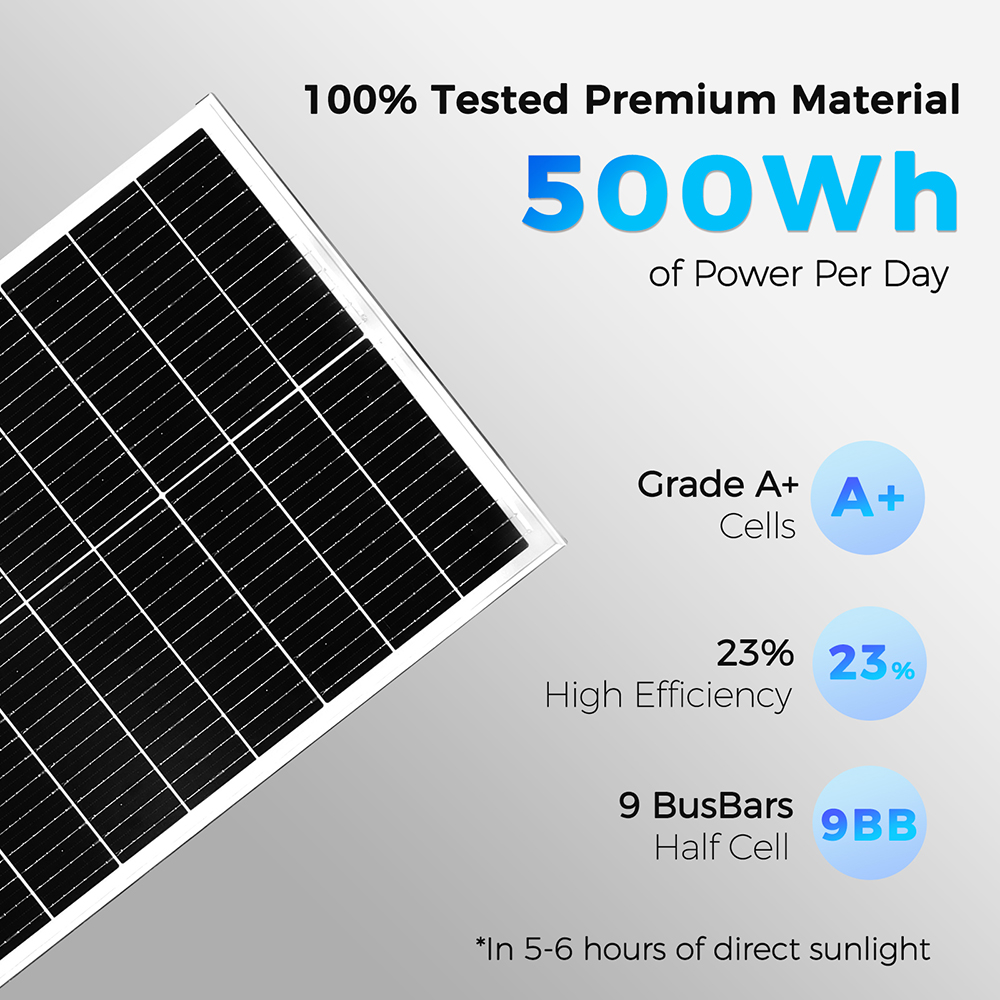 Pannello Solare Rigido 100W, M - Solar Panel 400W Rigid Monocrystalline recensione e prezzo
