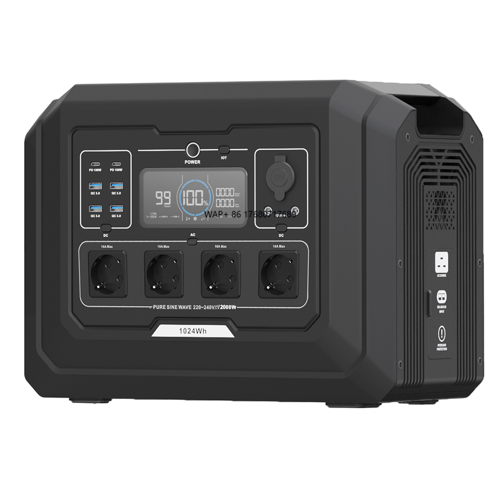 SOUOP S1 2000W Stazione di ali - Portable Power Station 2000W Lifepo4 recensione e prezzo