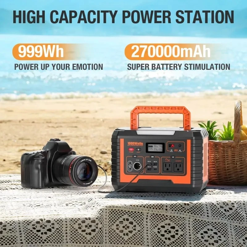 Generatore Solare da Campeggio - Portable Power Station 1000W recensione e prezzo