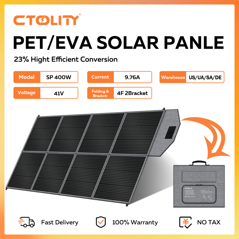 CTOLITY Pannello Solare Portat - Solar Generator Kit 400W Complete recensione e prezzo