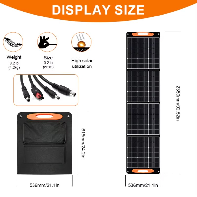 Pannello Solare Pieghevole Por - Solar Panel 200W Portable Foldable recensione e prezzo