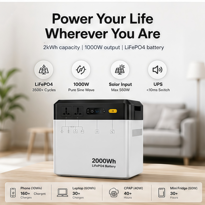 Stazione di Alimentazione Port - Portable Power Station 1000W Pure Sine recensione e prezzo