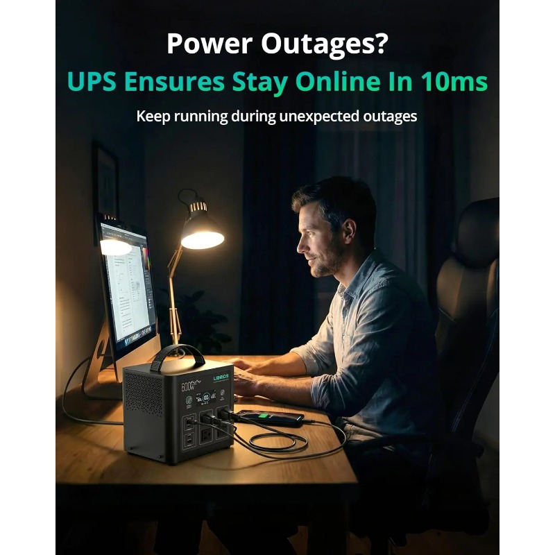 Stazione di Alimentazione Port - Portable Power Station 600W Ups recensione e prezzo