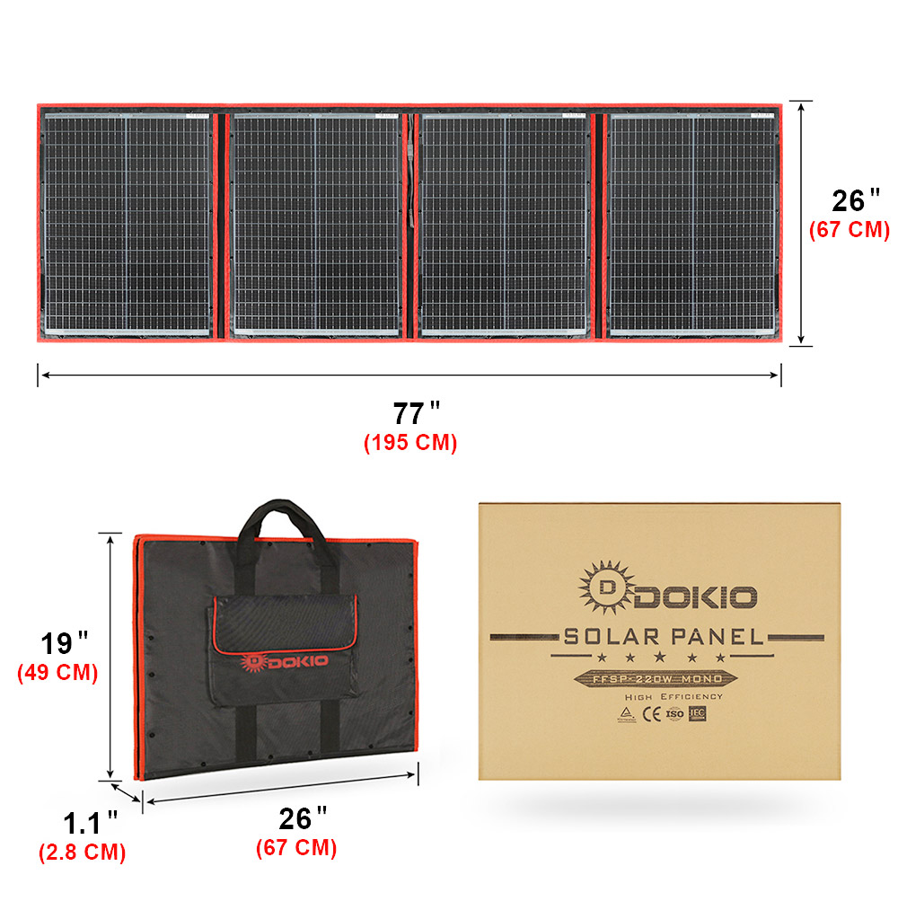 Pannello solare mono pieghevol - Solar Panel 200W Portable Foldable recensione e prezzo