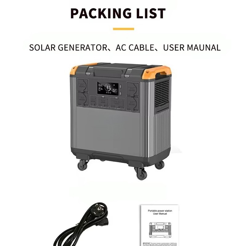 Energia solare 1000W-5000W Gen - Portable Power Station 1000W Pure Sine recensione e prezzo