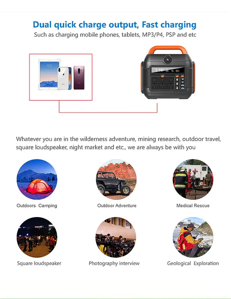 Generatore Solare Portatile 11 - Portable Power Station 500W recensione e prezzo