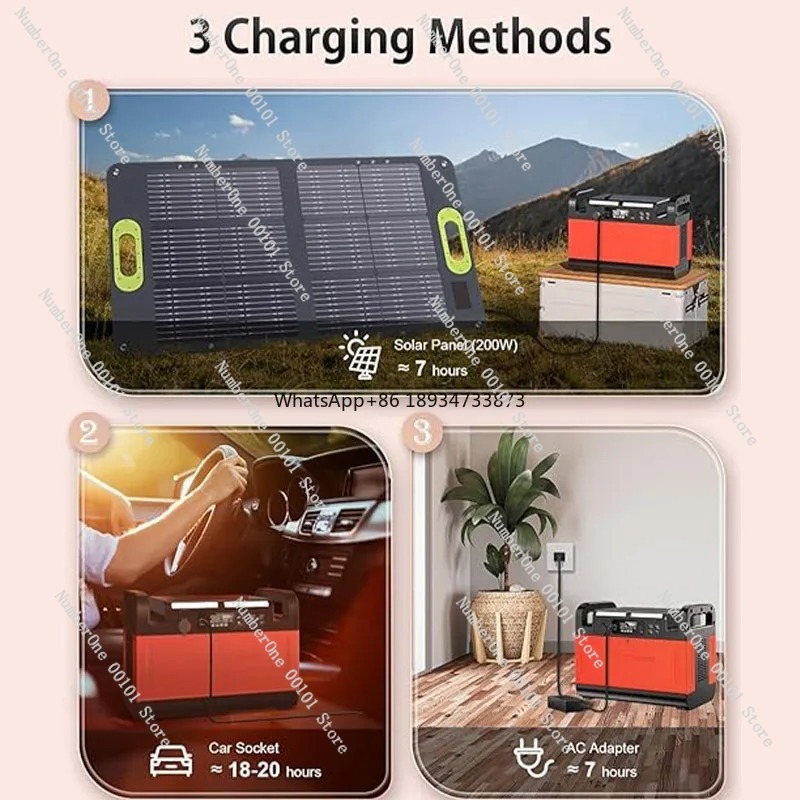 Centrale elettrica portatile d - Portable Power Station 1500W Ac Outlet recensione e prezzo