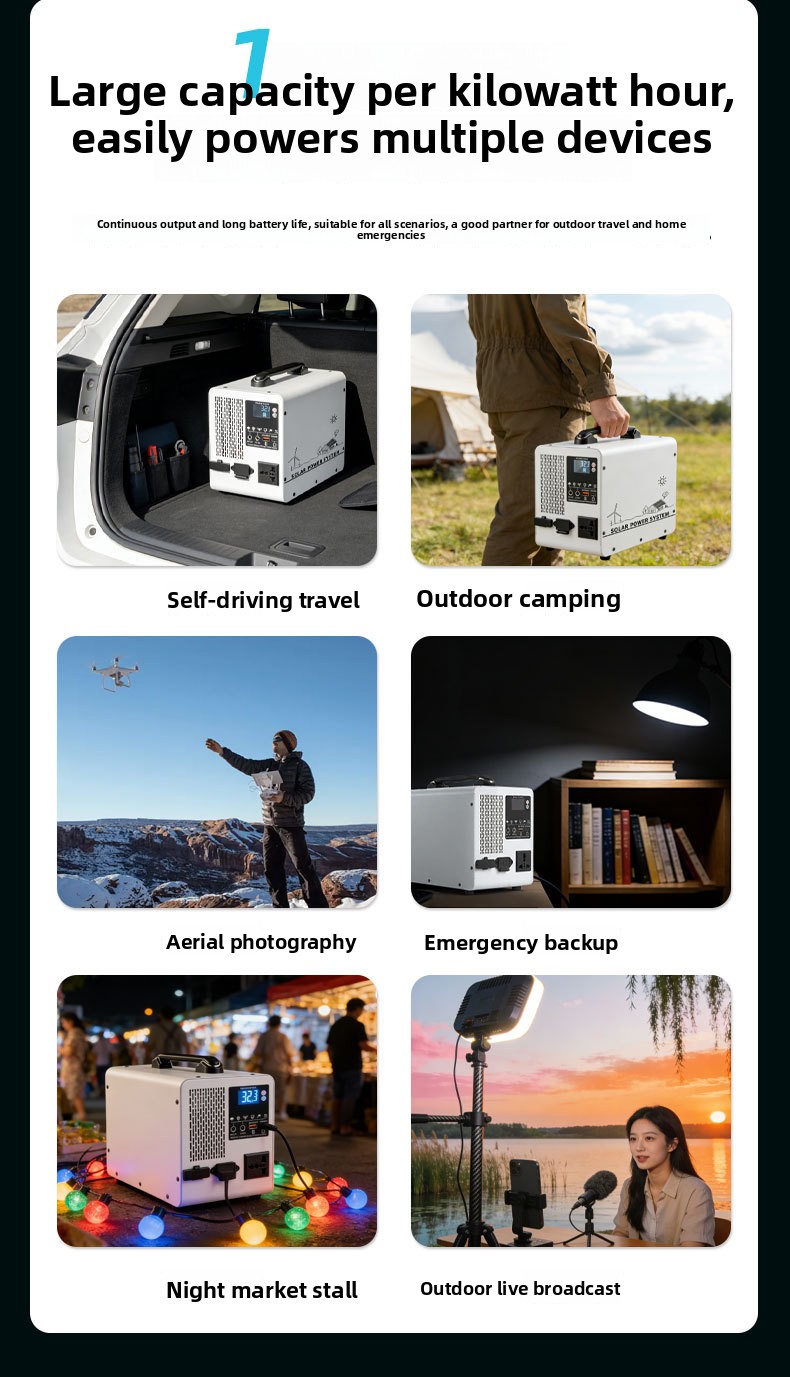 Stazione di Energia Portatile  - Portable Power Station 500W recensione e prezzo
