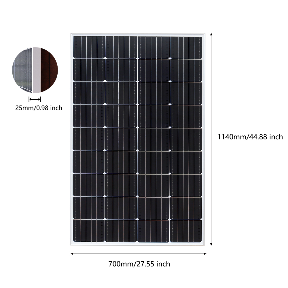 Glass Solar Panel battery Pann - Solar Panel 400W Rigid Monocrystalline recensione e prezzo