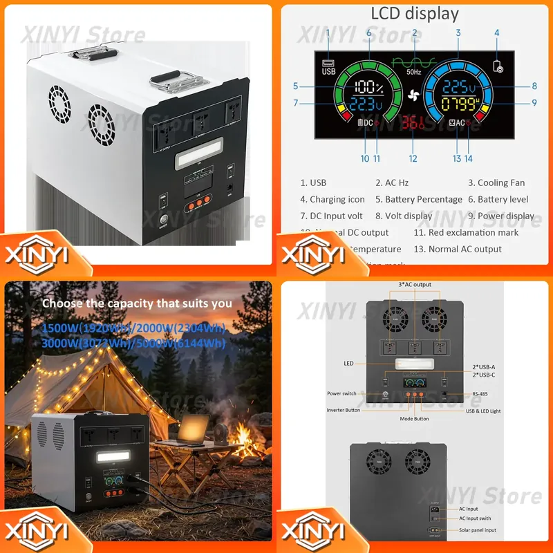 Stazione di Alimentazione Port - Portable Power Station 2000W Lifepo4 recensione e prezzo