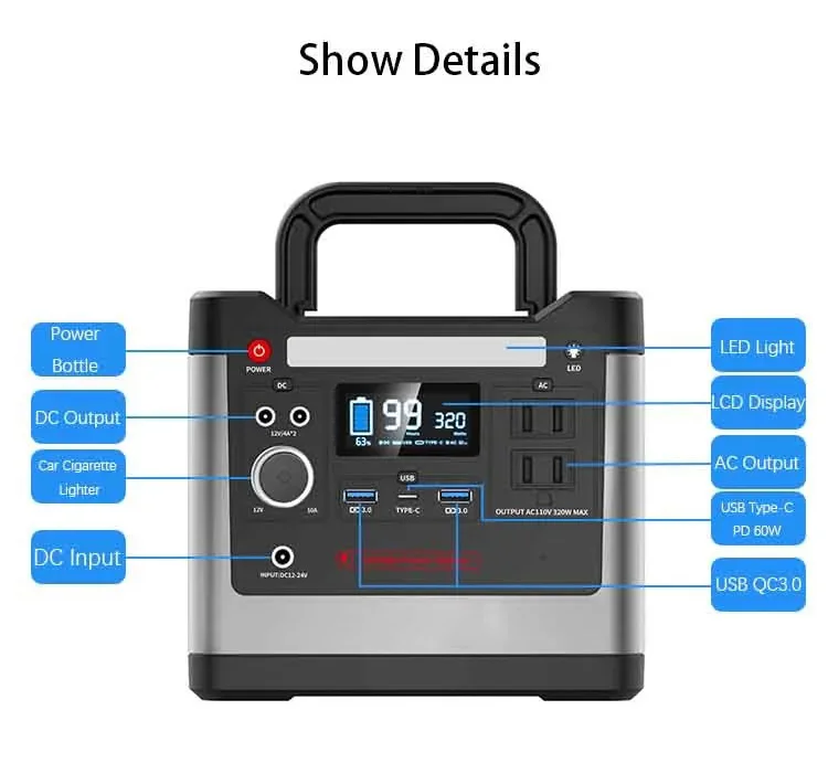 Generatore Solare Portatile 60 - Portable Power Station 1000W recensione e prezzo