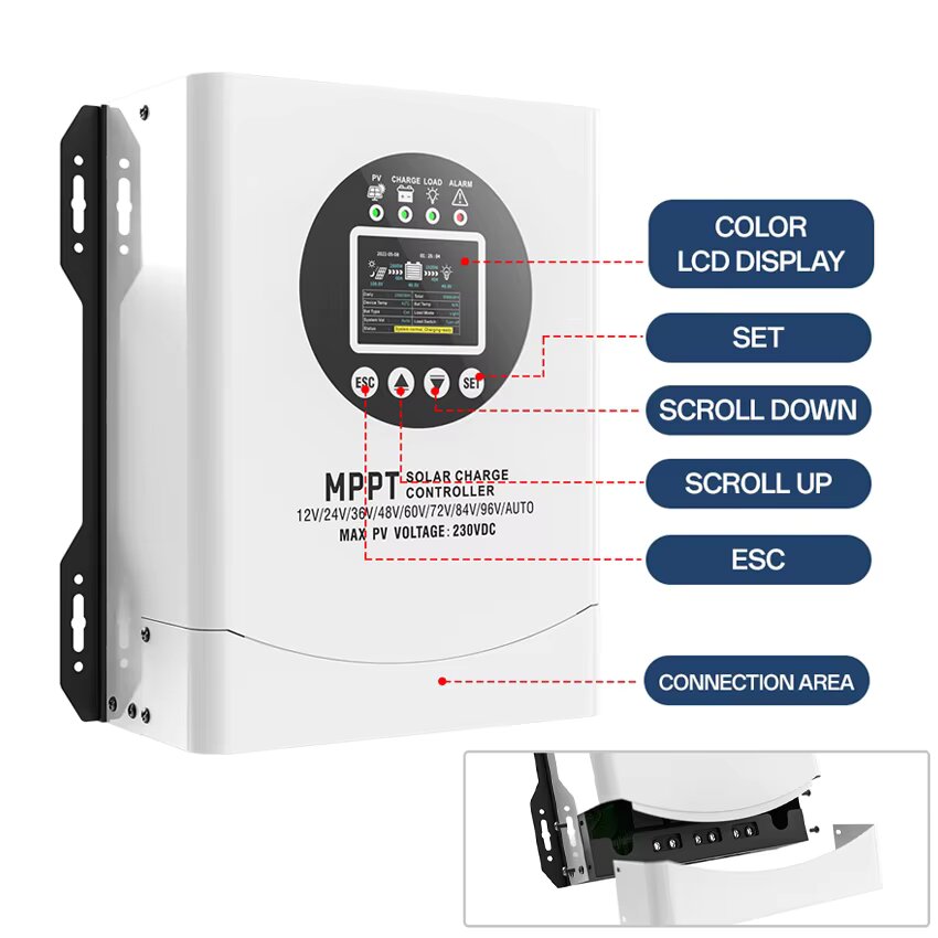 Regolatore di Carica Solare MP - Mppt Solar Charge Controller 60A recensione e prezzo