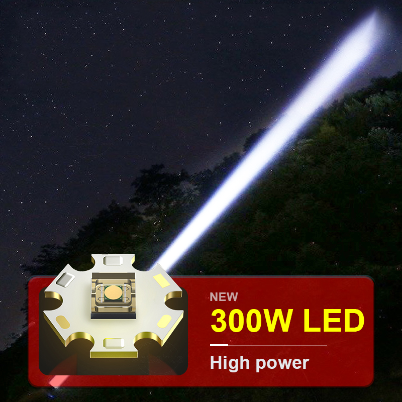 Torcia a LED più potente Torci - Portable Power Station 300W Camping recensione e prezzo