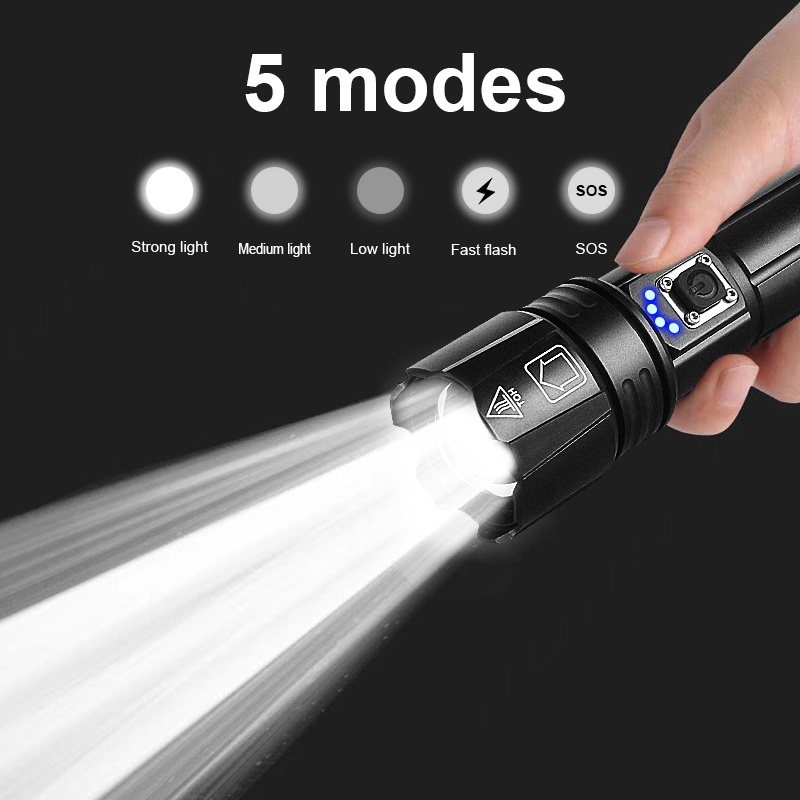 Torcia a LED più potente Torci - Portable Power Station 300W Camping recensione e prezzo