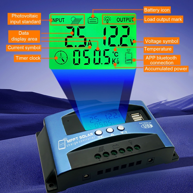 Regolatore di carica solare MP - Mppt Solar Charge Controller 60A recensione e prezzo