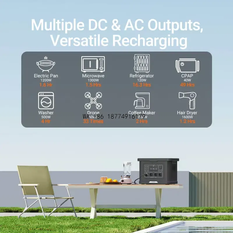 wmwmnu   Stazione di alimentaz - Solar Generator 3000W recensione e prezzo