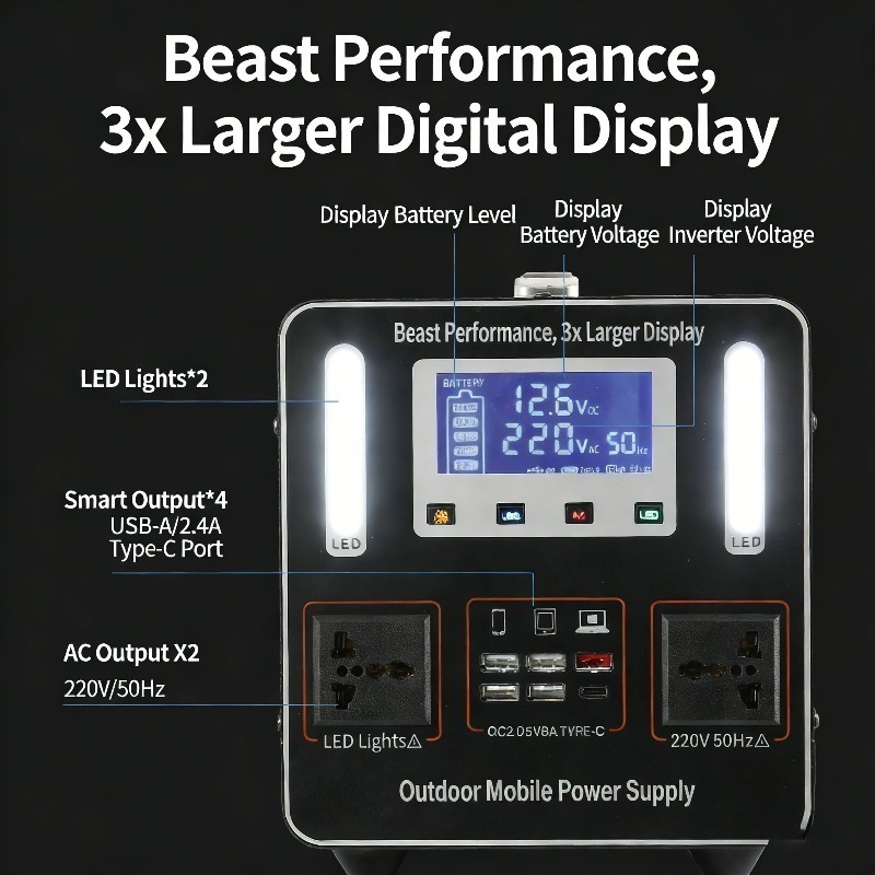 Stazione di Alimentazione Port - Portable Power Station 500W recensione e prezzo