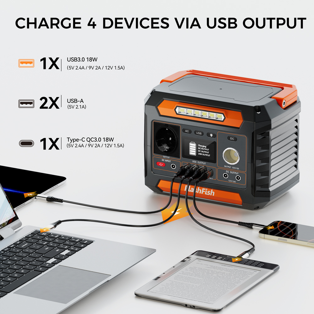 Stazione di alimentazione port - Portable Power Station 600W Ups recensione e prezzo