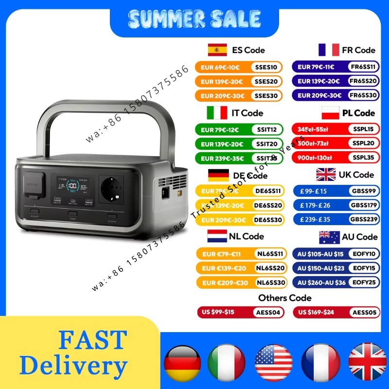 ALLPOWERS VOLIX P300 Stazione  - Portable Power Station 300W Camping recensione e prezzo