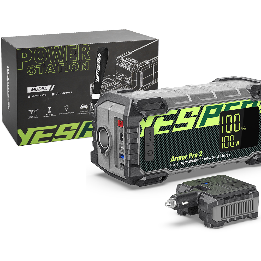 Yesper Armor Pro 2, power bank - Portable Power Station 300W Camping recensione e prezzo